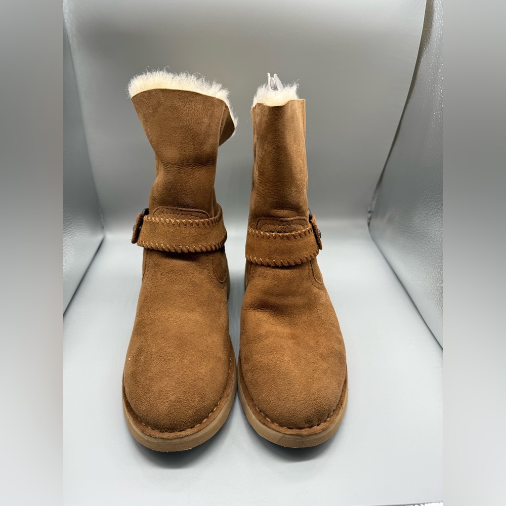 UGG Women's Cedric CHESTNUT Boots / Size 6.5 Womens/ NIB - Picture 6 of 11